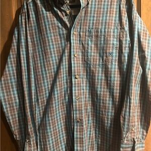 Ariat Pro Series Long Sleeve Plaid Shirt